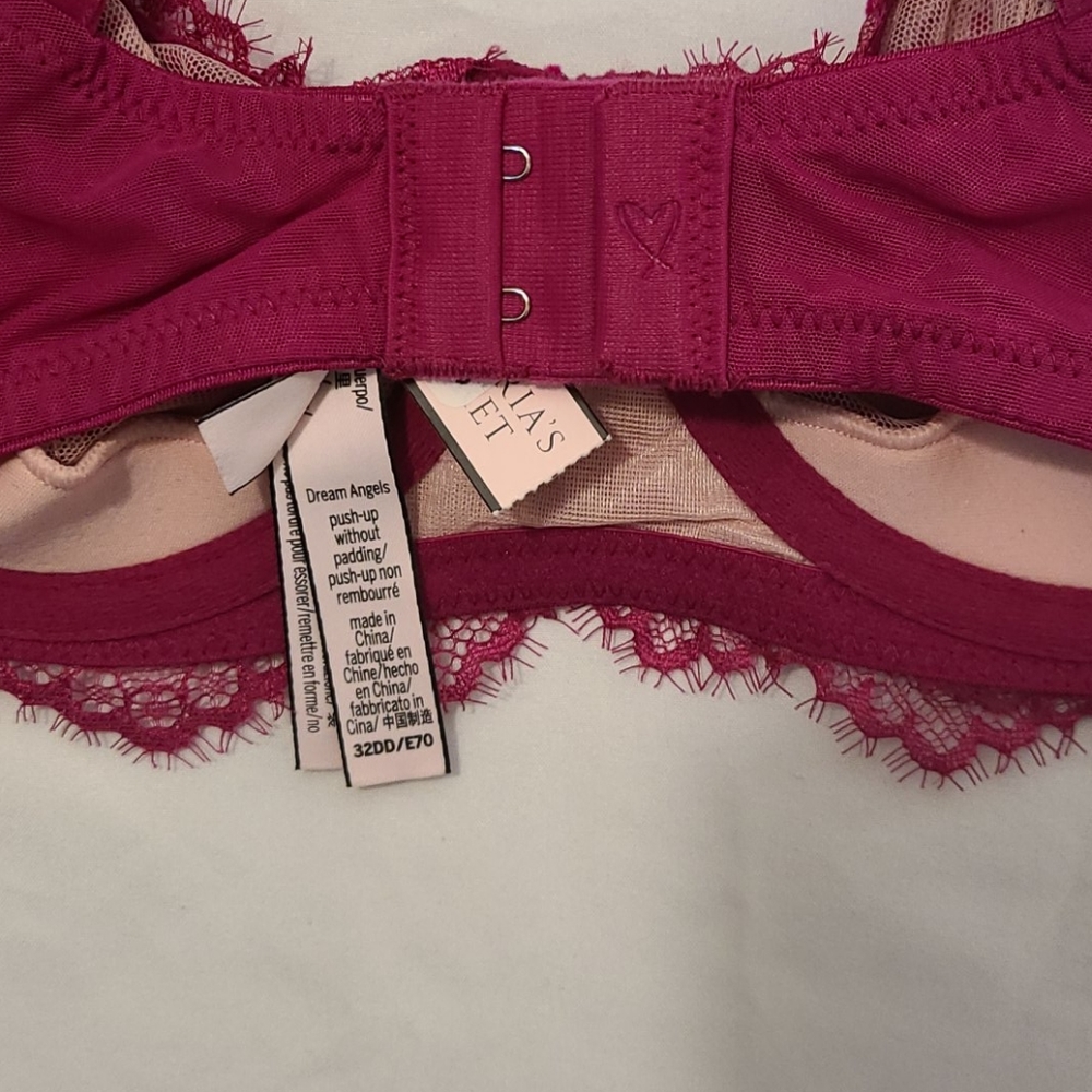 🥳LAST ONE 32DD🥳BUY 1 GET 1 FREE VICTORIA SECRET DREAM ANGELS BRA - Picture 8 of 11